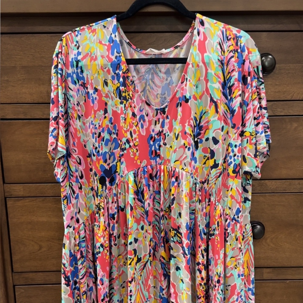 Beeson River Multicolor Floral Dress